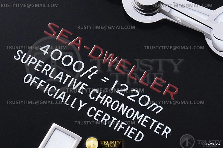 0513 HighQuality ROLSD0105 – Seadweller 126600 43mm SS SS Single Red ARF V4 A 1002